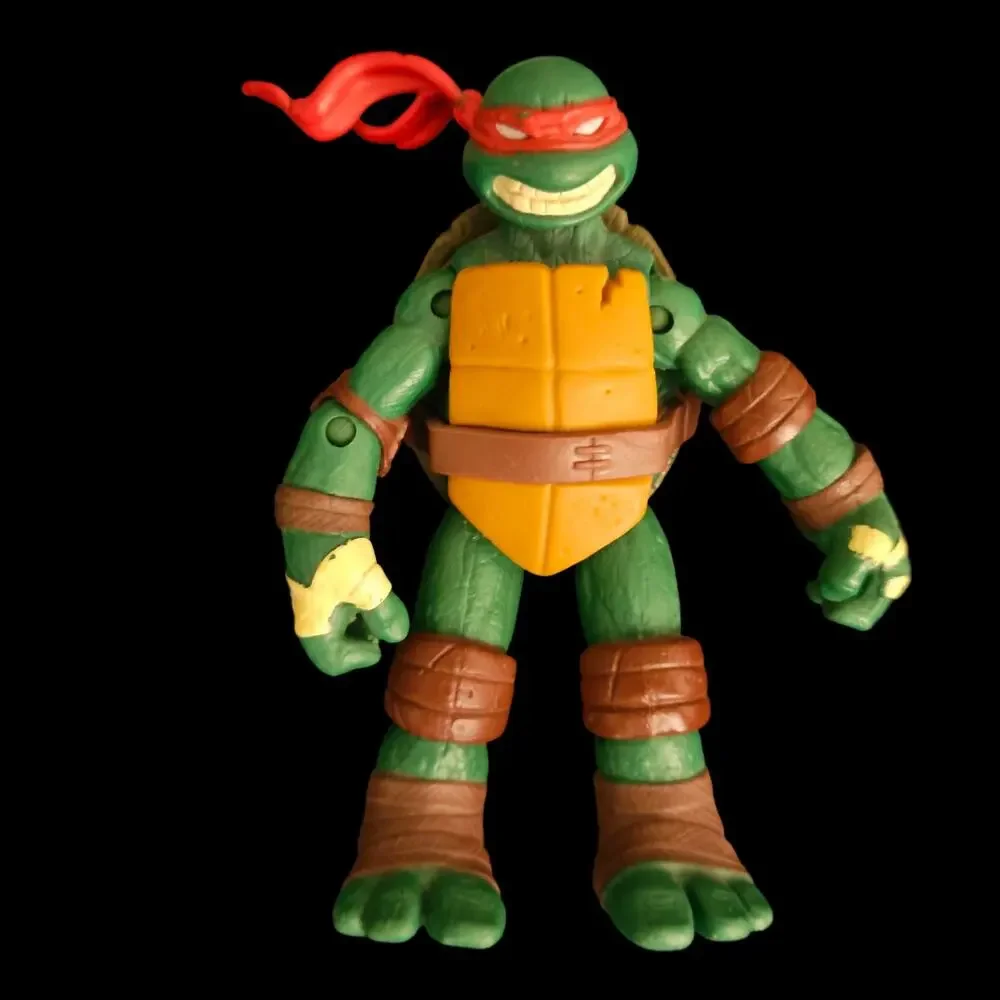Teenage Mutant Ninja Turtles Action Figures Lot Raphael Leonardo Playmates 2014